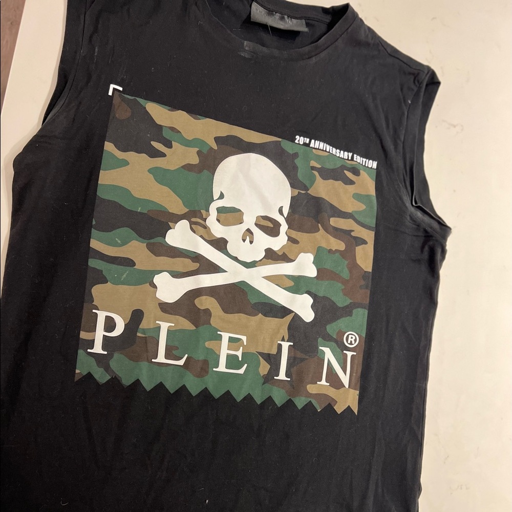 Philipp Plein skull tank top